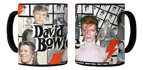 Taza Magica David Bowie Bandas De Rock Negro David Bowie