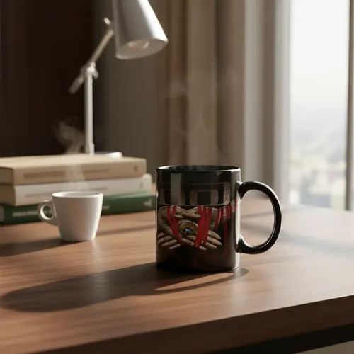 Taza Magica Tool Bandas De Rock Negro Tool Bandas De Rock