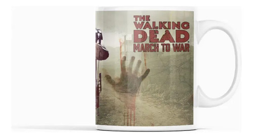 Taza Supervivencia Entre Caminantes Blanco