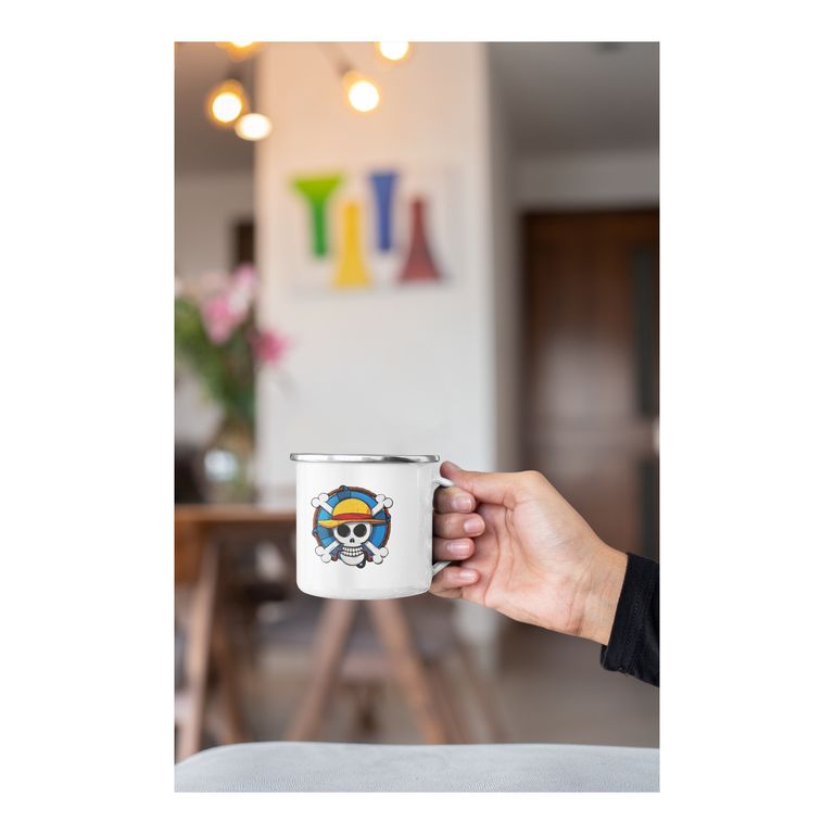 Taza Enlozada Únete a la Tripulación de One Piece