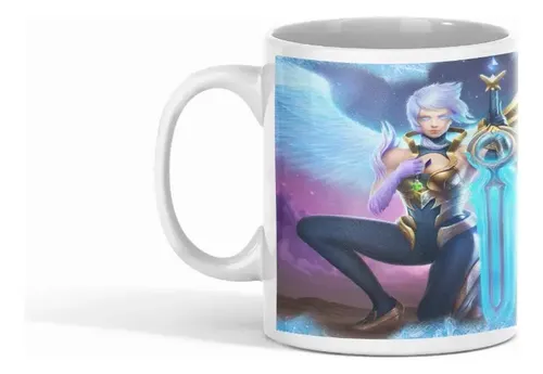 Taza League Of Legends - Batallas De Héroes Blanco