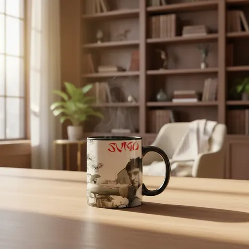Taza Magica Sumo Luca Prodan Rock Argentino 02 Negro Sumo
