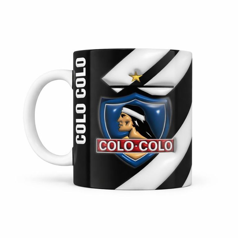 Taza Colo Colo efecto 3D