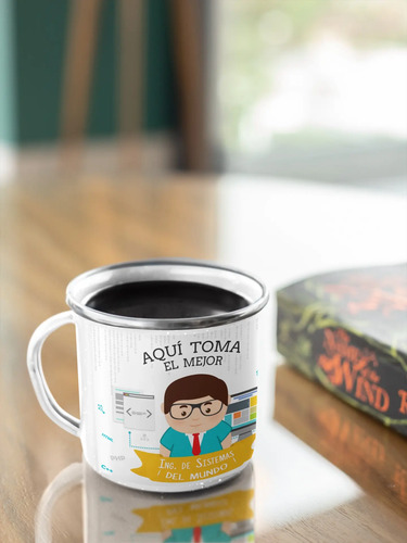 Taza Enlozada Ing. De Sistemas - Codificando El Futuro