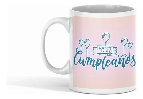 Taza Ricky Martin - Feliz Cumpleaños Con Sabor Latino Blanco