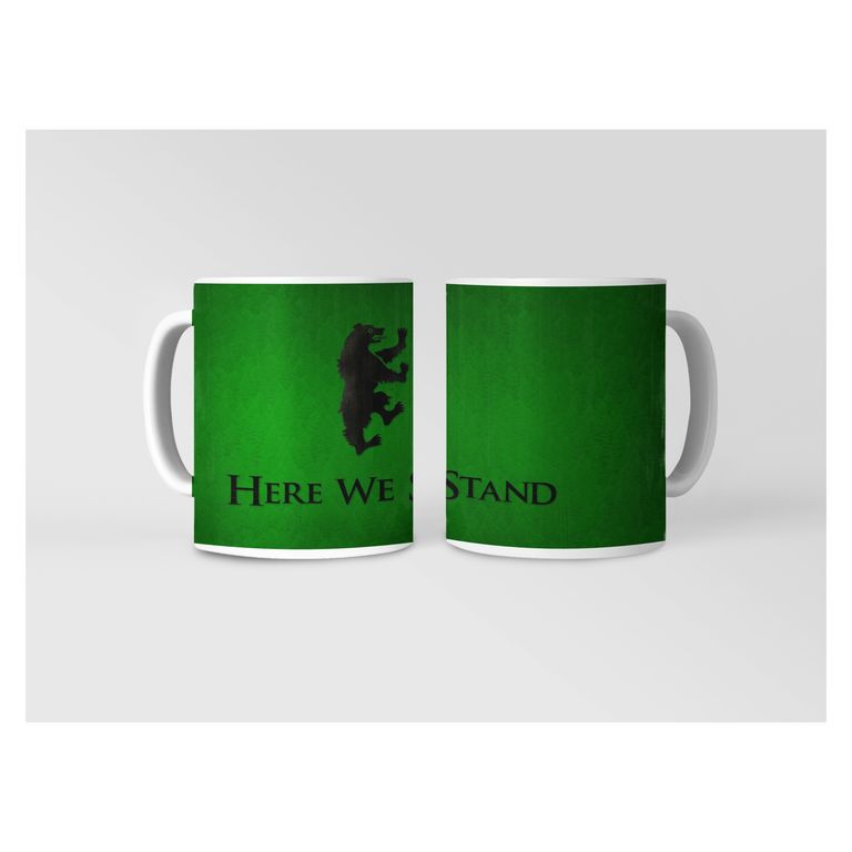 Taza Here We Stand - Fortaleza de Mormont