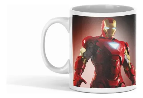 Taza Tony Stark Ironman Blanco