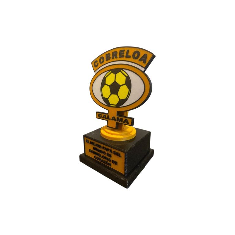 Trofeo Cobreloa Mejor Papá Regalo Fútbol Chileno