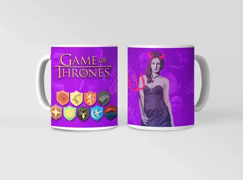 Taza Juego De Tronos - Tronos Con Margaery Tyrell Blanco