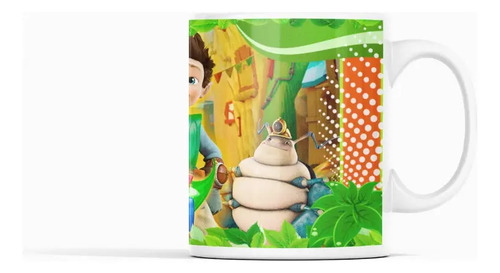 Taza Tree Fu Tom - Magia Del Bosque Revelada Blanco