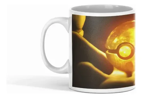 Taza Pokémon Encuentra A Pikachu Y Amigos Blanco