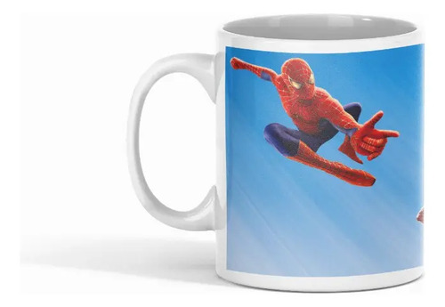 Taza Spider-man El Héroe De Nueva York Aparece Blanco
