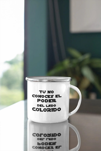 Taza Enlozada Orgullo Galáctico - Dark Vade Blanco Dark Vade