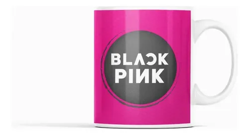 Taza Black Pink Kpop Exclusivo Para Fans Blanco