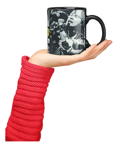 Taza Magica Guns N Roses Axl Rose - Slash Bandas De Rock 02 Negro Guns N'roses