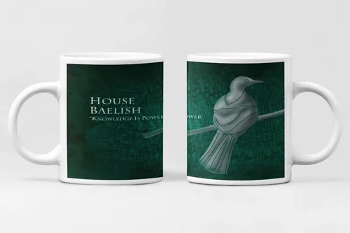 Taza Casa Bealish - Juegos De Tronos Blanco