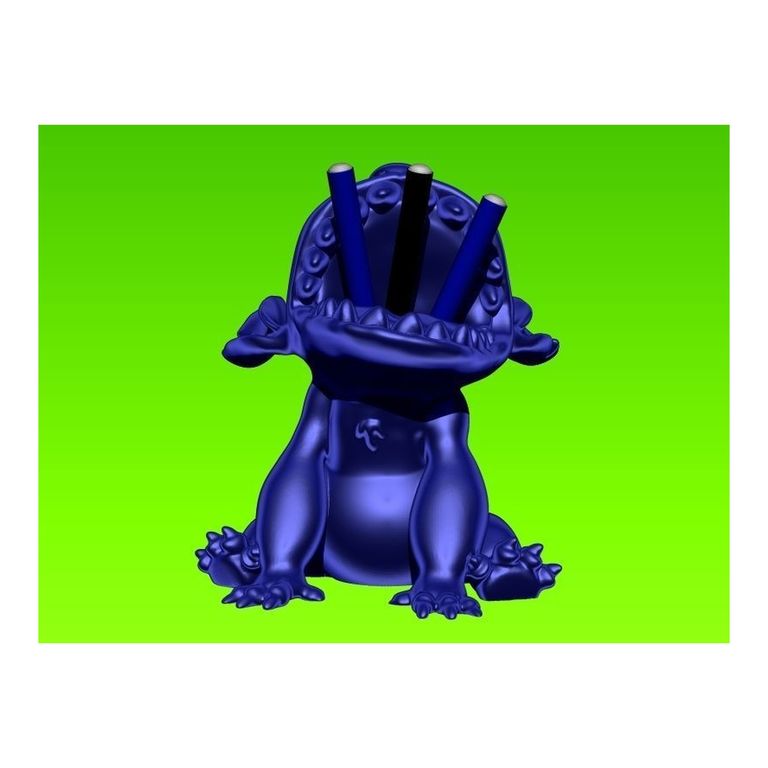 Lapicero Lilo y Stitch Porta Lápices Figura Decorativa