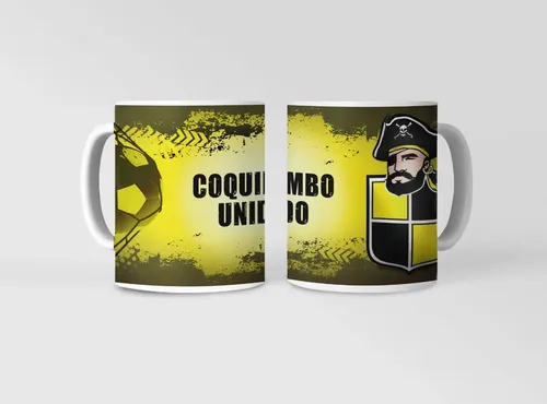 Taza Coquimbo Unido - Pasión Aurinegra Blanco