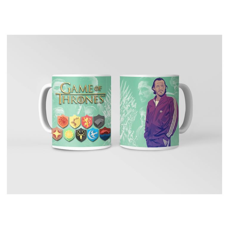 Taza Juego de Tronos - Tronos que Cambian con Bronn