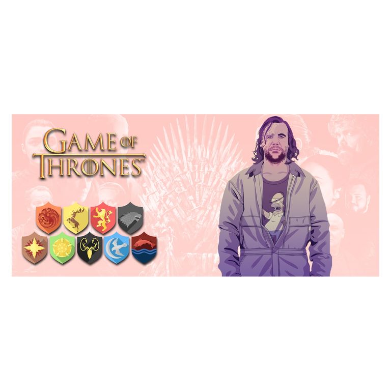 Taza Juego de Tronos - Tronos que Cambian con Sandor Clegane