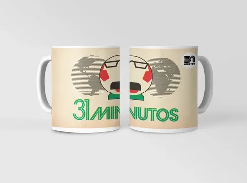Taza Colección De Personajes De 31 Minutos Única Blanco