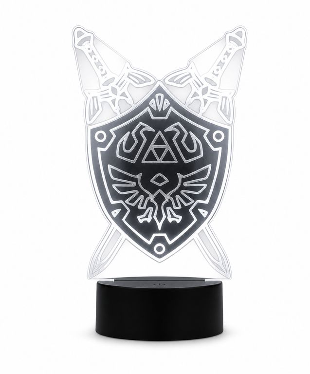 Lámpara Efecto 3D Zelda - Acrílico