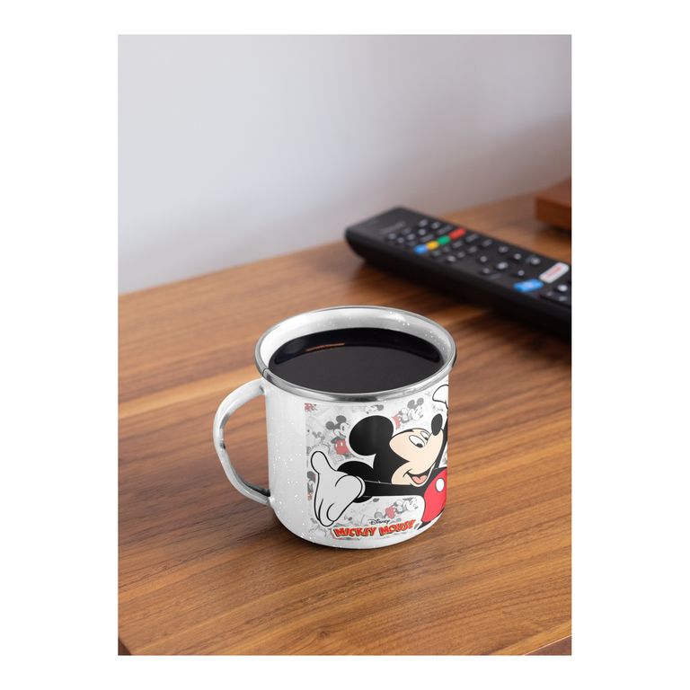 Taza Enlozada Mickey Mouse - Icono de Alegría
