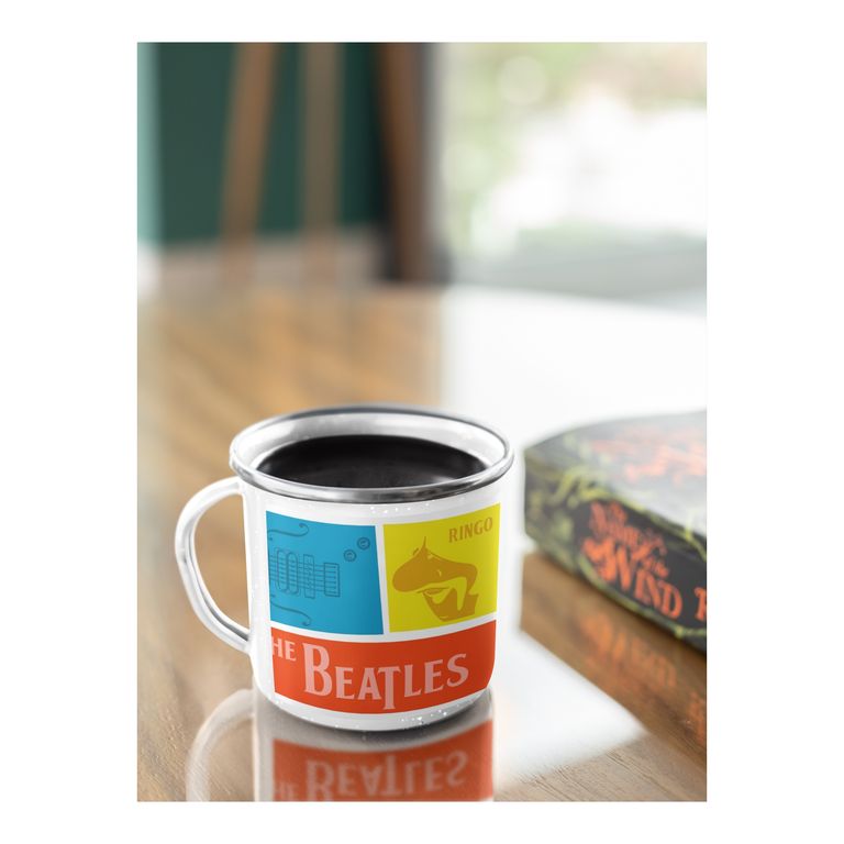 Taza Enlozada The Beatles - Revolución Musical