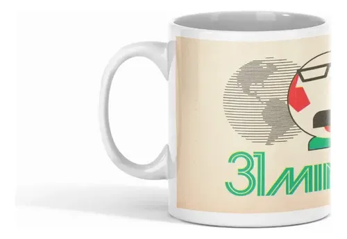 Taza Colección De Personajes De 31 Minutos Única Blanco