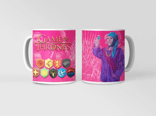 Taza Juego De Tronos - Tronos Con Olenna Tyrell Blanco