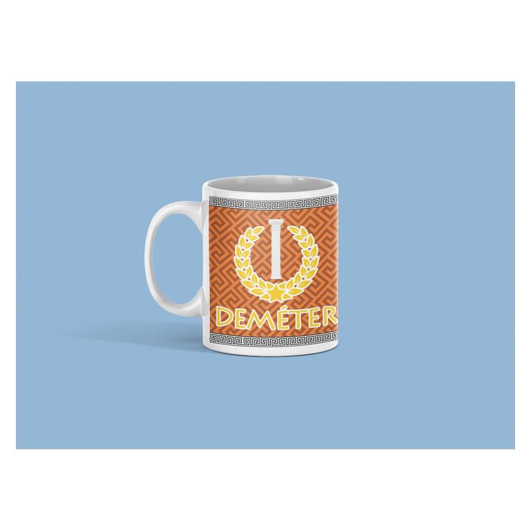 Taza Abundancia de Deméter - Diosa de Agricultura y Fertilidad