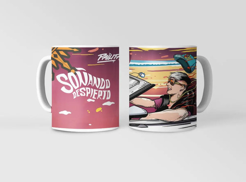 Taza El Pailita - Para Fans Del Talento Urbano Blanco