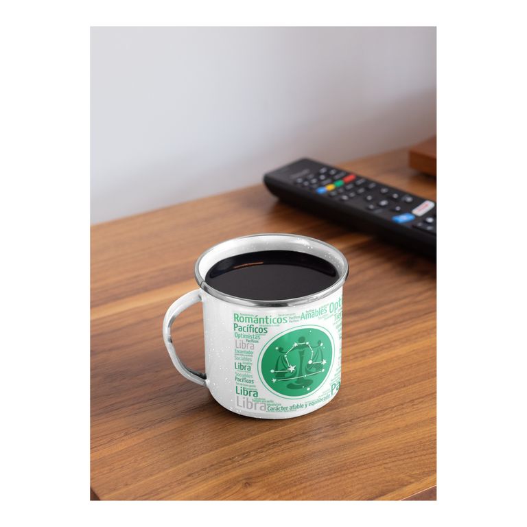 Taza Enlozada Libra - Justicia y Armonía