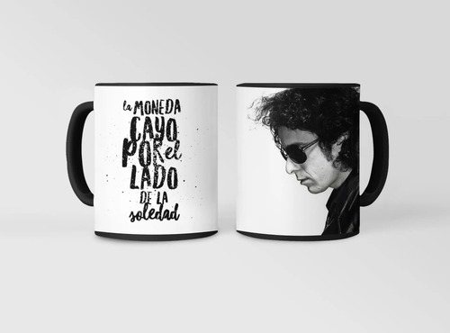 Taza Mágica Andrés Calamaro-rock Argentino Negro Rock