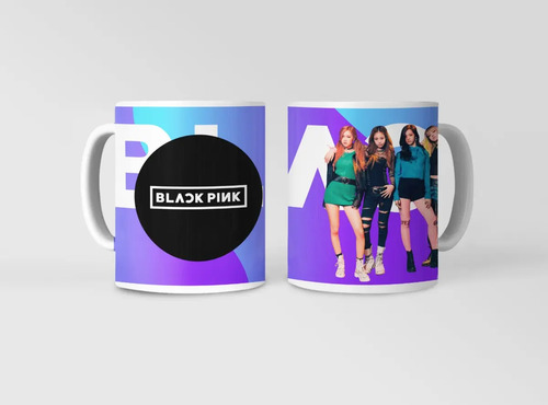 Taza Black Pink - Colección Para Amantes Del K-pop Blanco