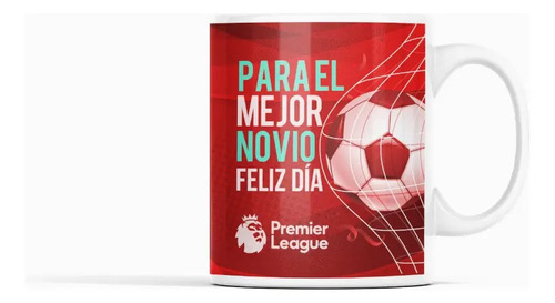 Taza Liverpool Para El Mejor Novio Y Fan Del Fútbol Blanco