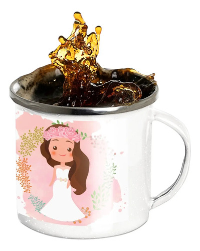 Taza Enlozada Juntas En Todo - Mrs Y Mrs Blanco Mrs Y Mrs