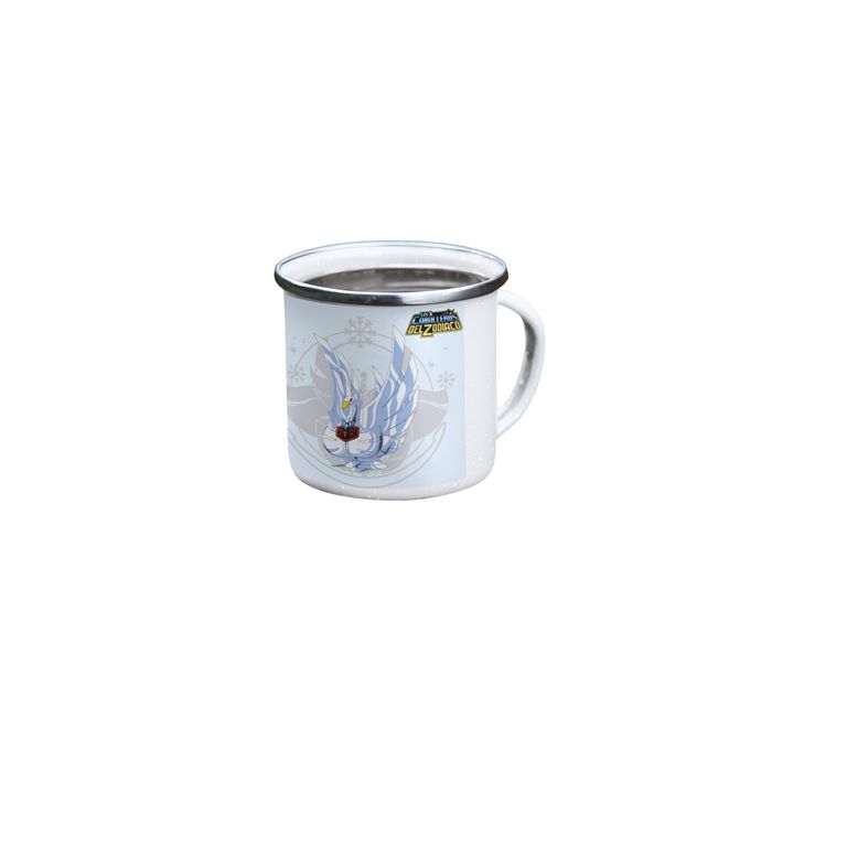 Taza Enlozada Hyoga de Cisne Caballeros del Zodiaco