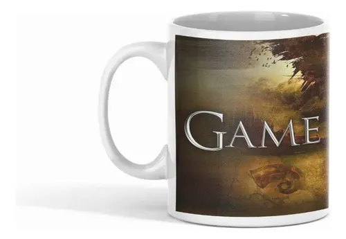 Taza Game Of Thrones - Descubre Poniente Con Cada Sorbo Blanco