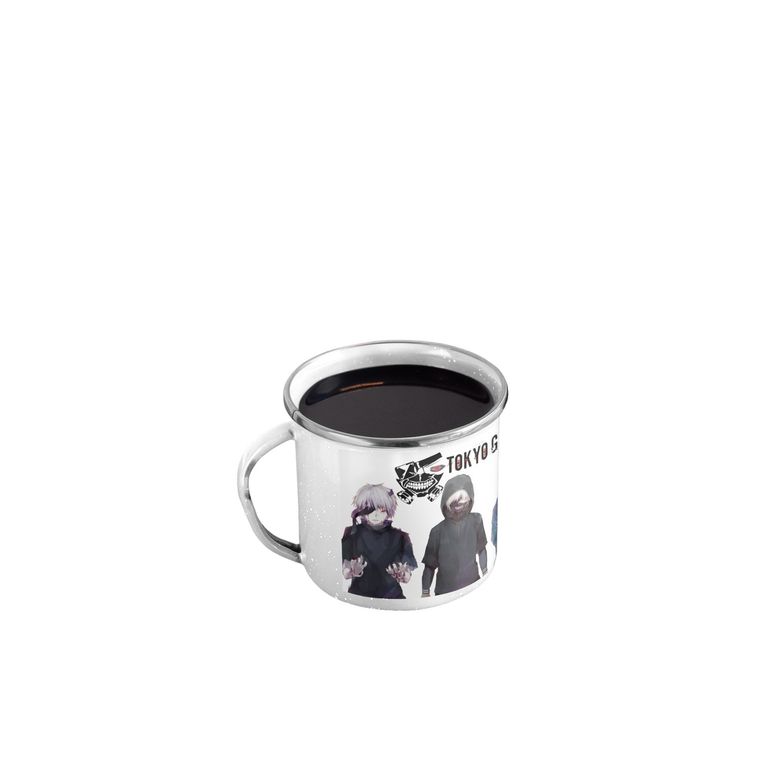 Taza Enlozada Misterio de la Máscara Tokyo Ghoul