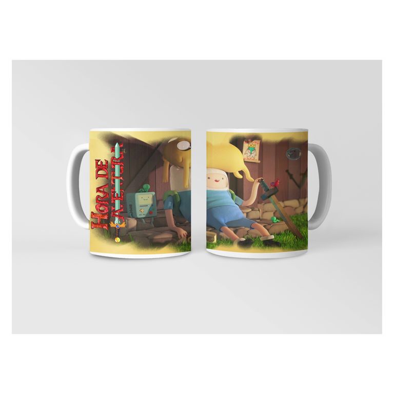 Taza Hora de Aventura Finn y Jake
