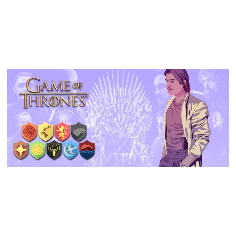 Taza Juego de Tronos - Tronos que Cambian con Jaime Lannister