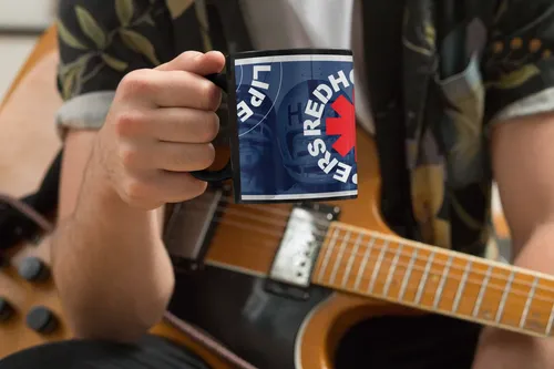 Taza Mágica De Red Hot Chili Peppers - Bandas De Rock Negro Red Hot Chili