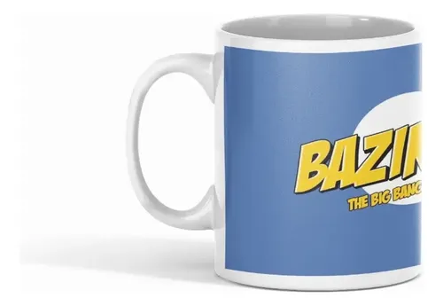 Taza The Big Bang Theory - Ciencia Y Sorpresas Blanco