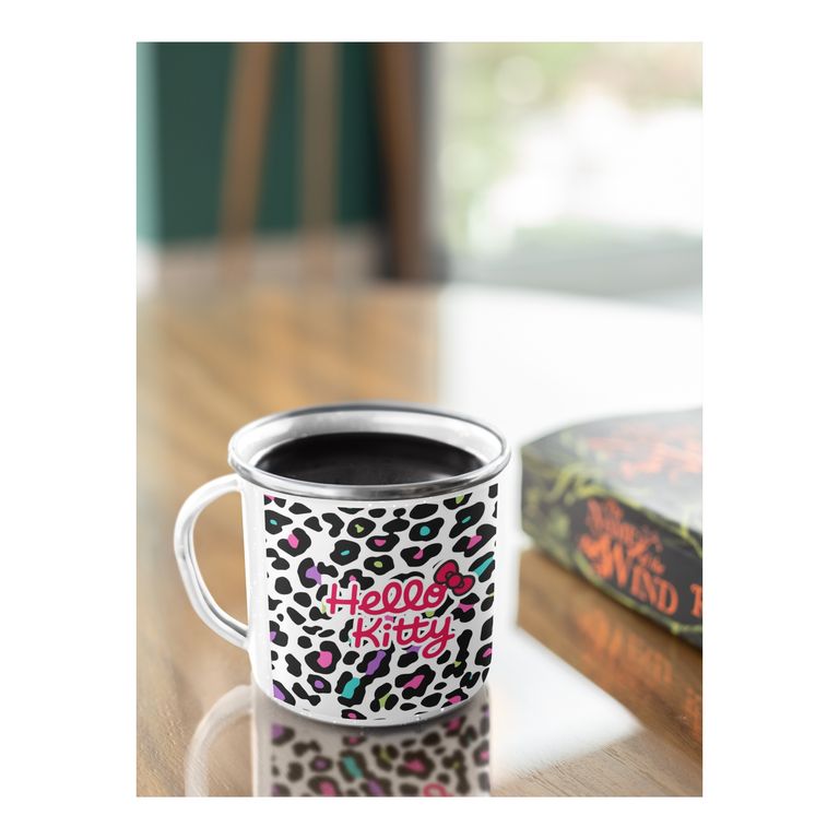Taza Enlozada Hello Kitty - Dulzura y Amistad