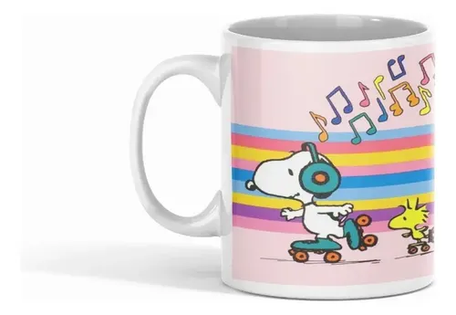 Taza Descubre A Snoopy Y Su Casita Blanco