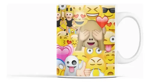 Taza Emoji Day - Perfecta Para Fans De Iconos Divertidos Blanco
