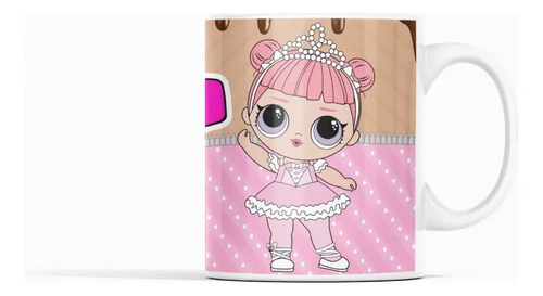 Taza Encuentra La Sorpresa Lol Blanco