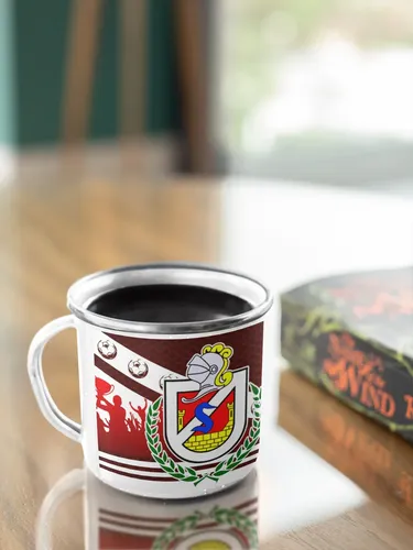 Taza Lechero Enlozado Club Deportes La Serena Fútbol Chileno Negro Regalo Club