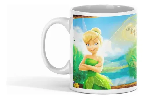 Taza Campanita - Polvo De Hadas Y Magia Blanco